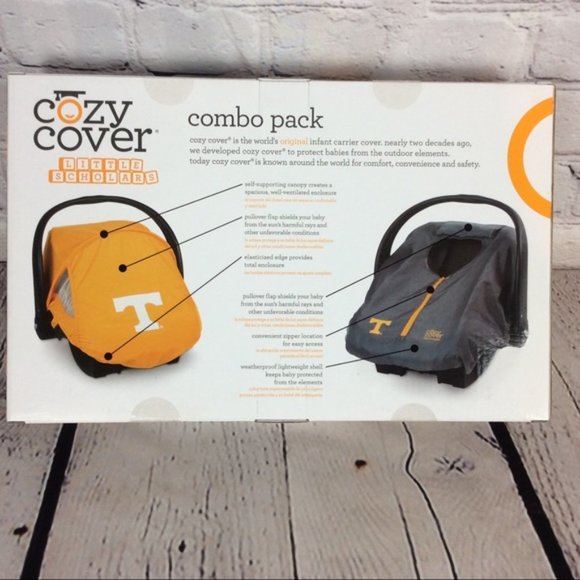 Cozy Cover Accessories Tennessee Vols Ncaa Cozy Cover Carseat Combo